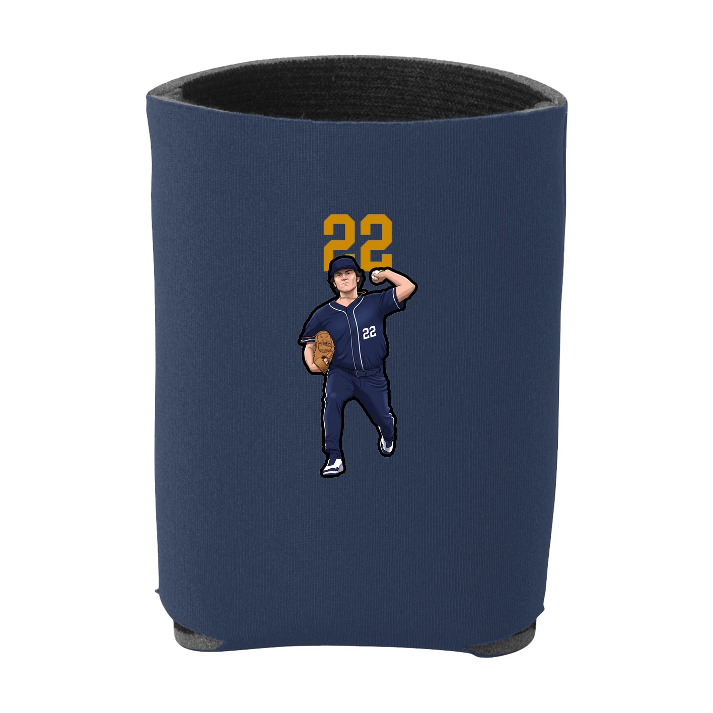 Can Holder — Number Top in Navy