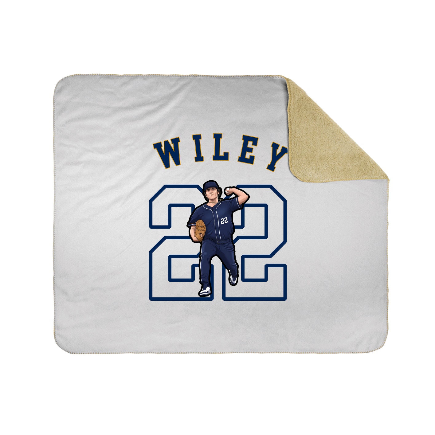 Throw Blanket — Shirsey Arch in White