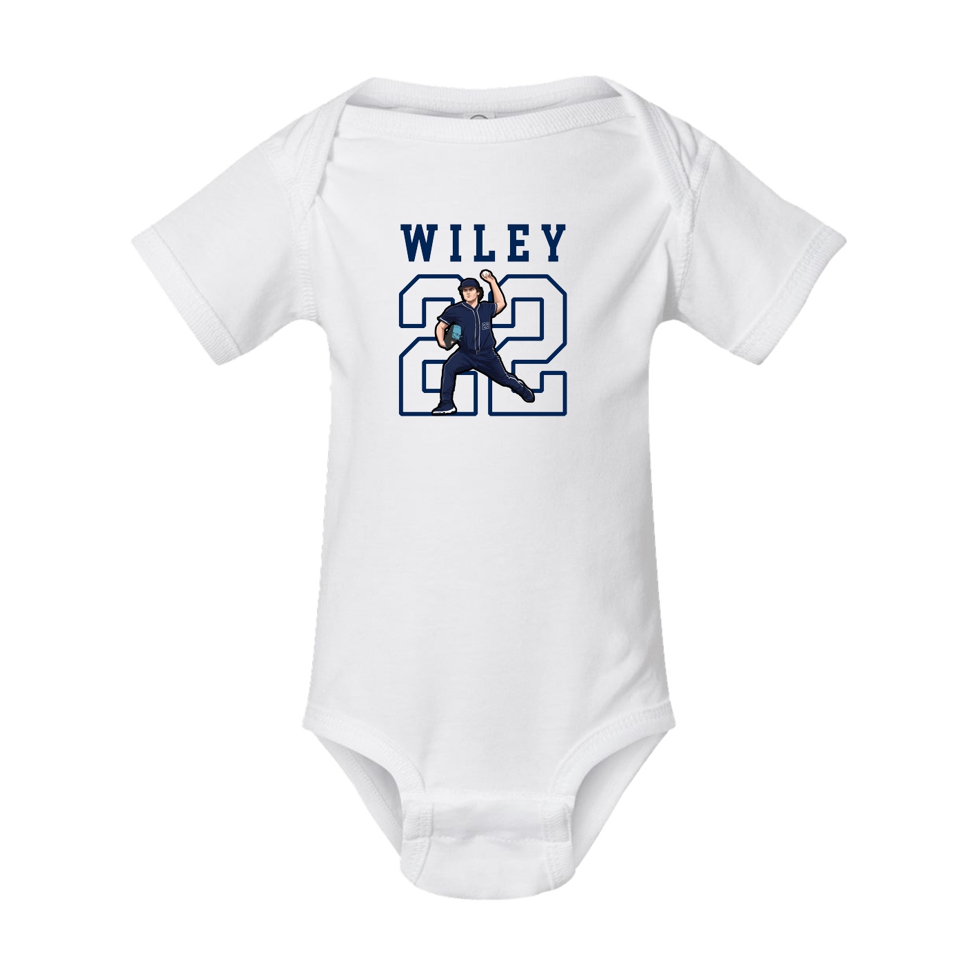 Baby Onesie — Shirsey in White