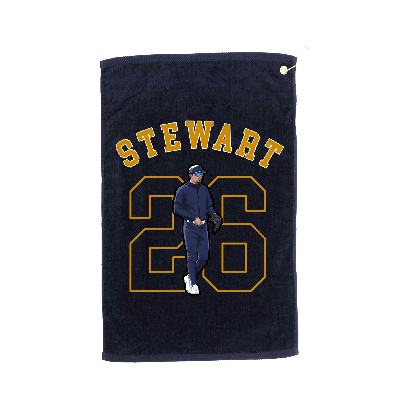 Golf Towel — Shirsey Arch in Navy