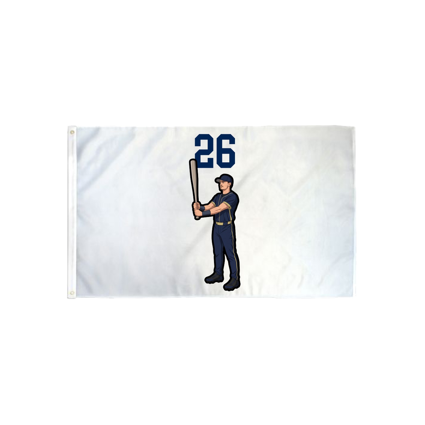 3x5 Flag — Number Top in Classic
