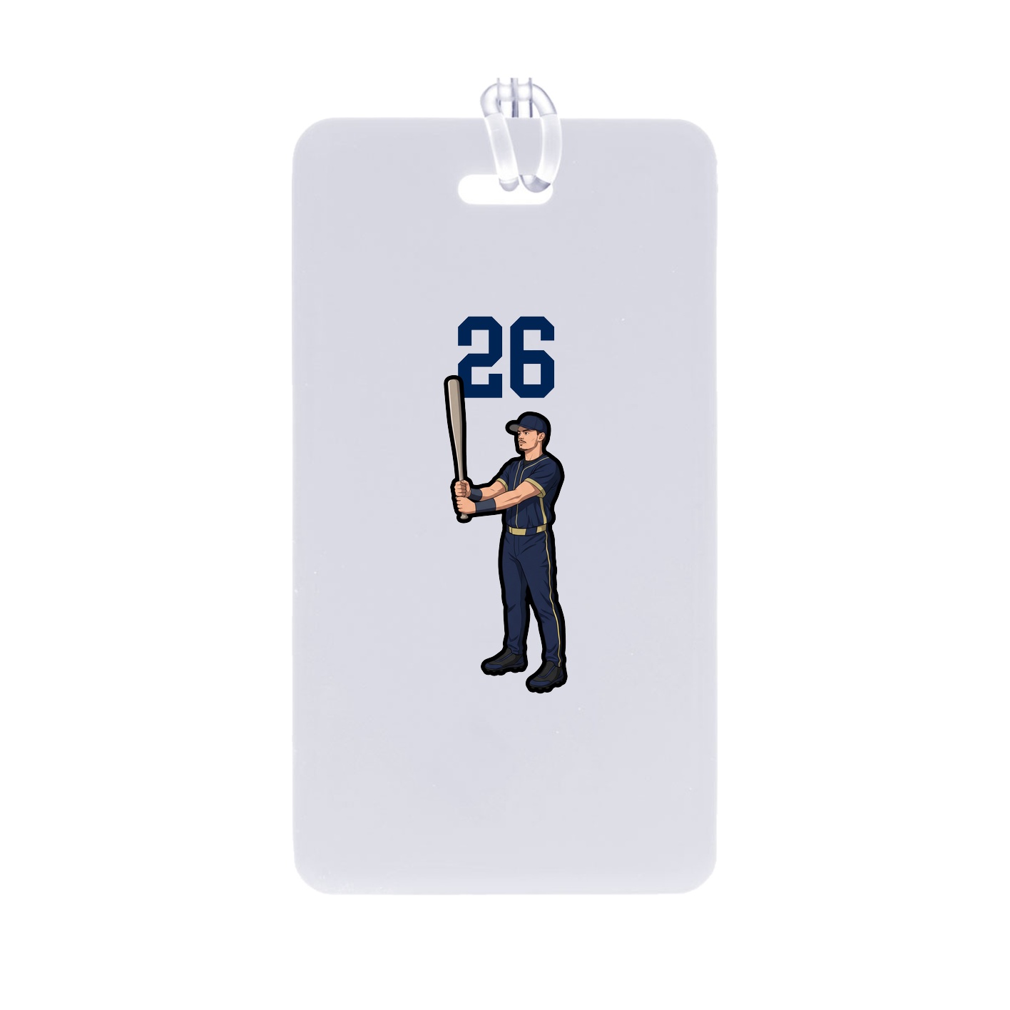 Bag Tag — Number Top in Classic