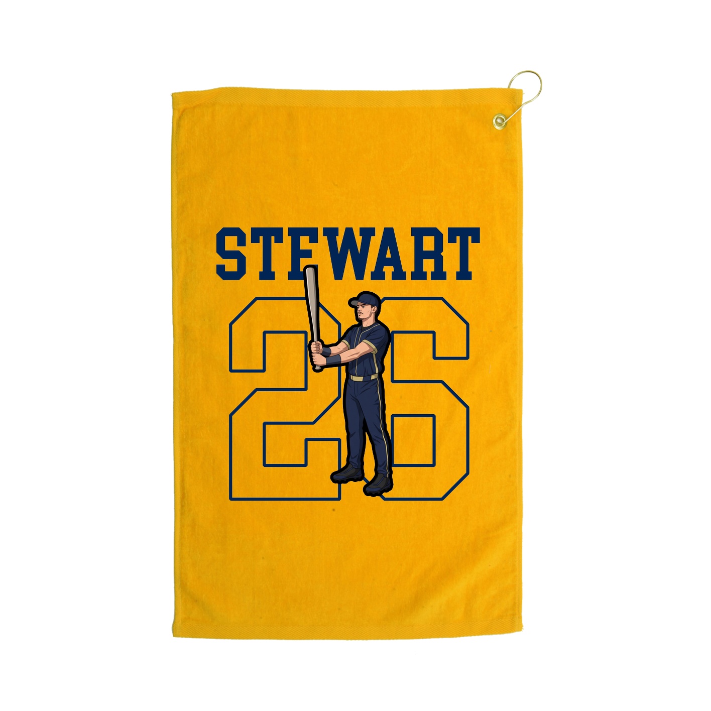 Golf Towel — Shirsey in Gold