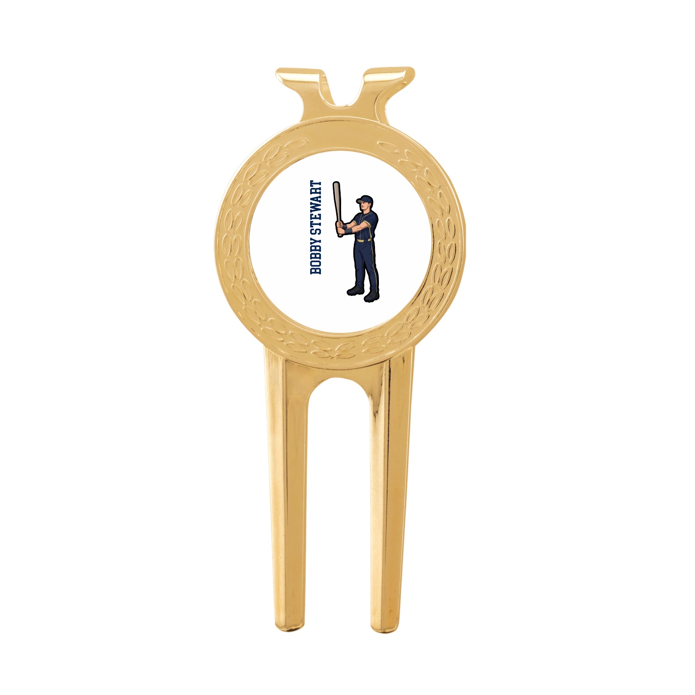 Divot Tool with Ball Marker — Name Vertical in Classic