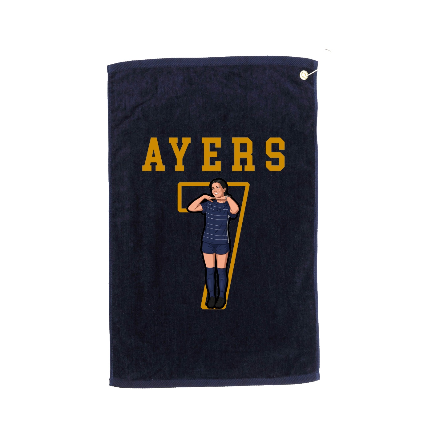 Golf Towel — Shirsey in Navy