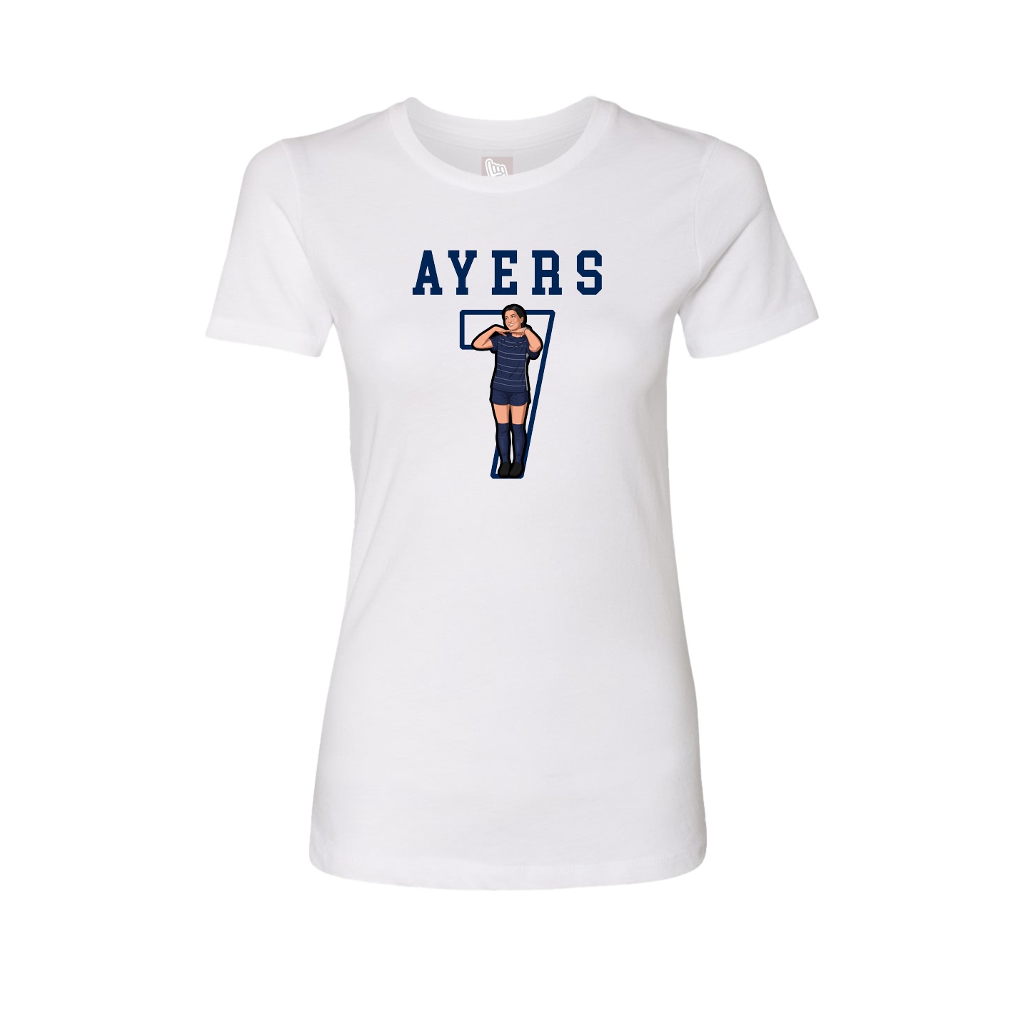 Fitted Women's Tee — Shirsey in White
