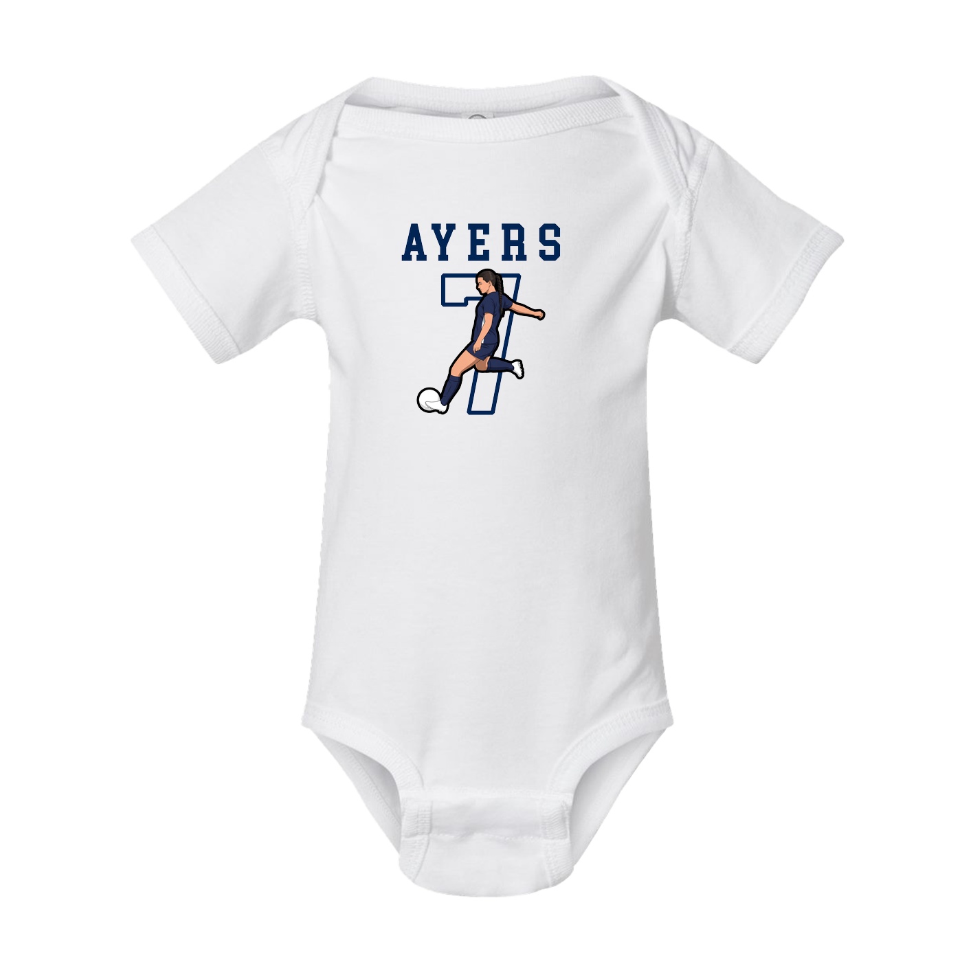 Baby Onesie — Shirsey in White