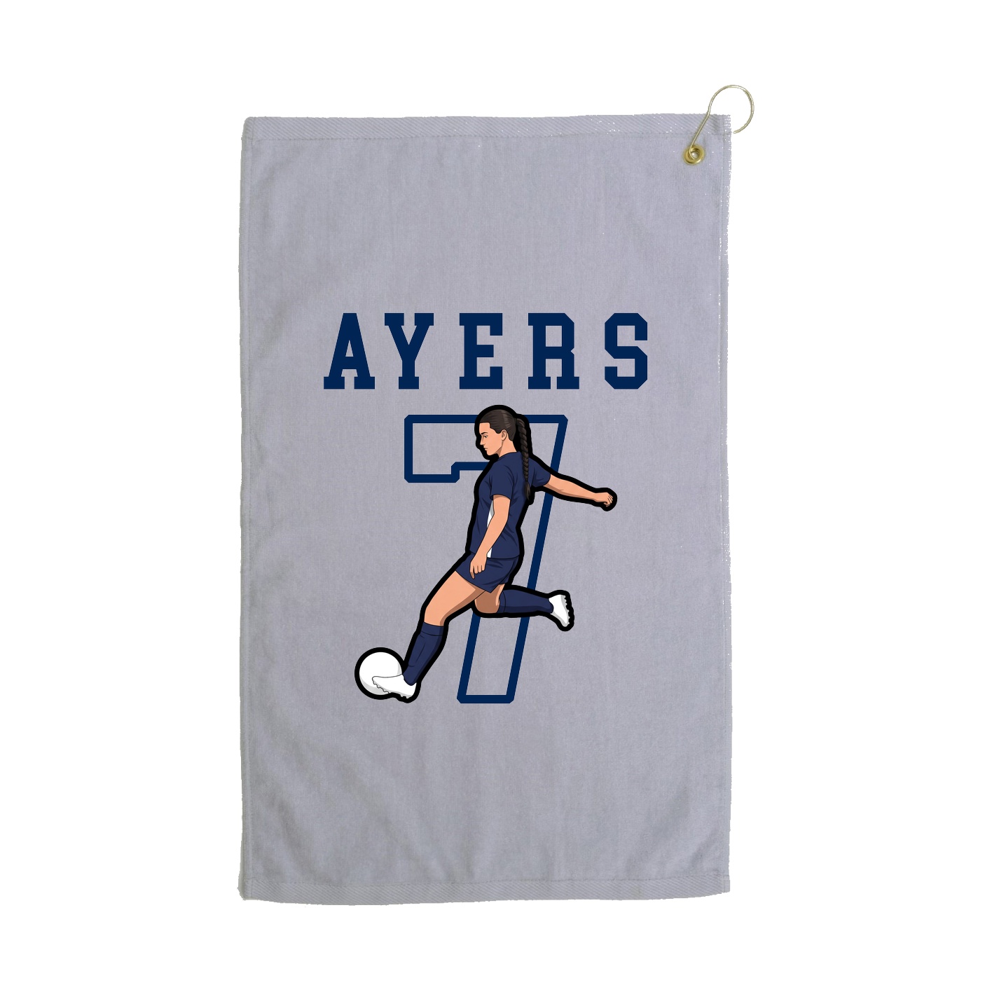 Golf Towel — Shirsey in Grey