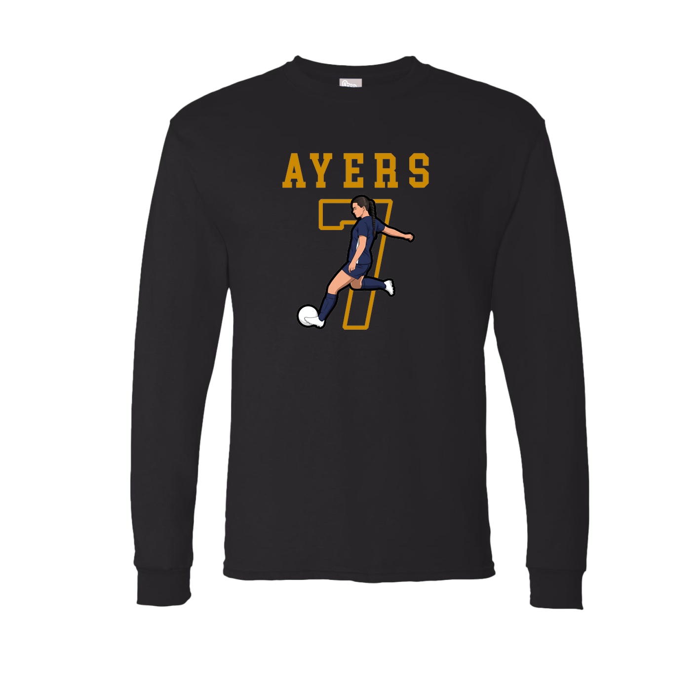 Long Sleeve Tee — Shirsey in Black