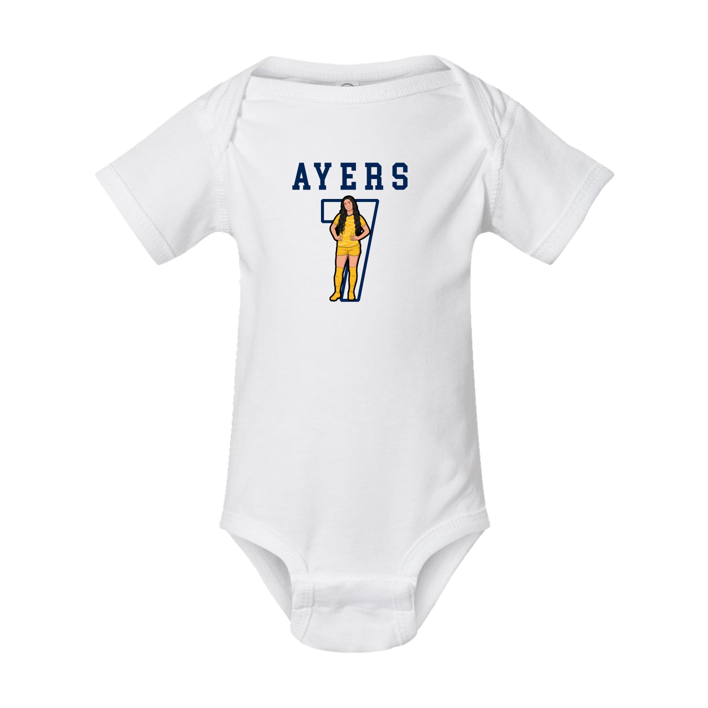 Baby Onesie — Shirsey in White