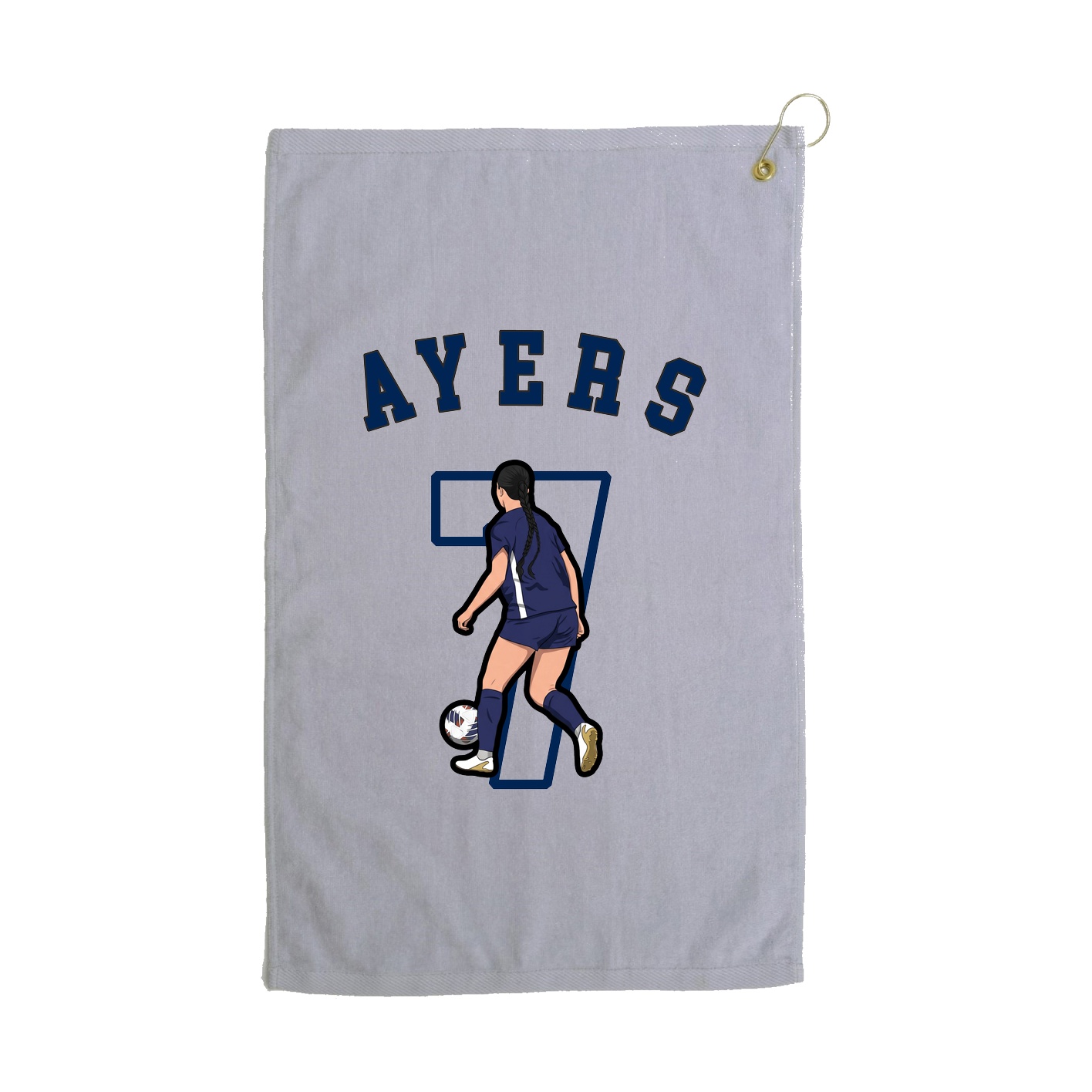 Golf Towel — Shirsey Arch in Grey