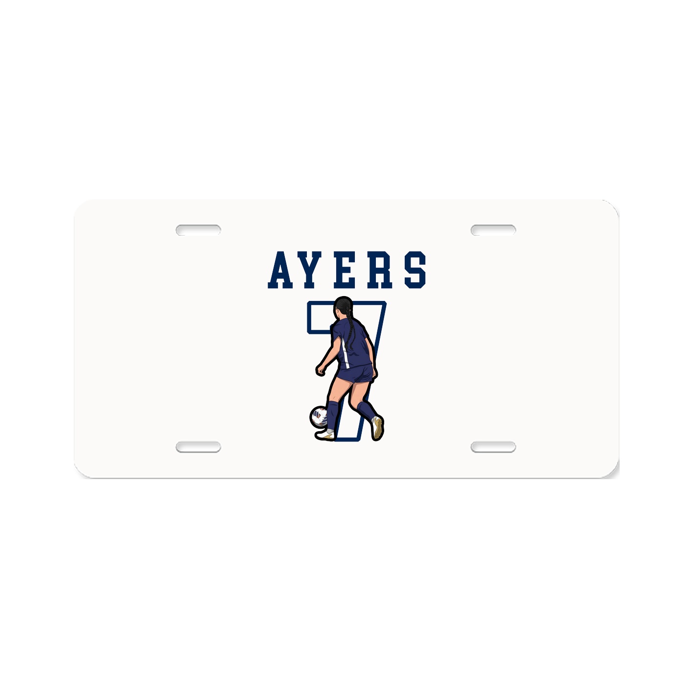 License Plate — Shirsey in Classic