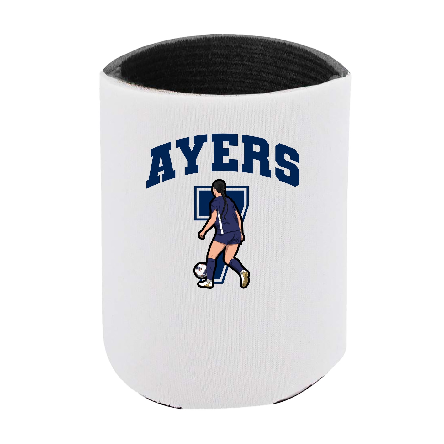Can Holder — Number in White