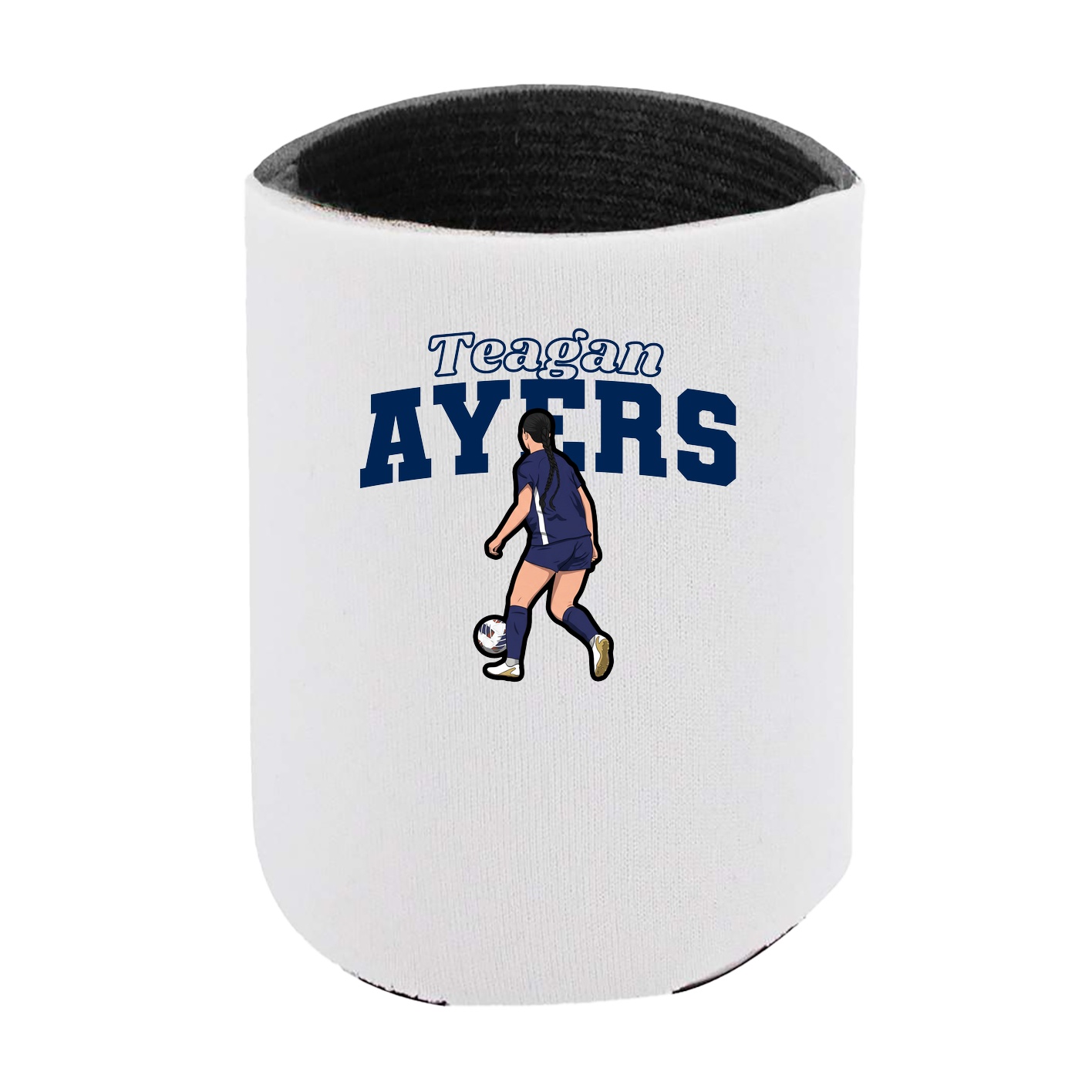 Can Holder — Name Arch in White