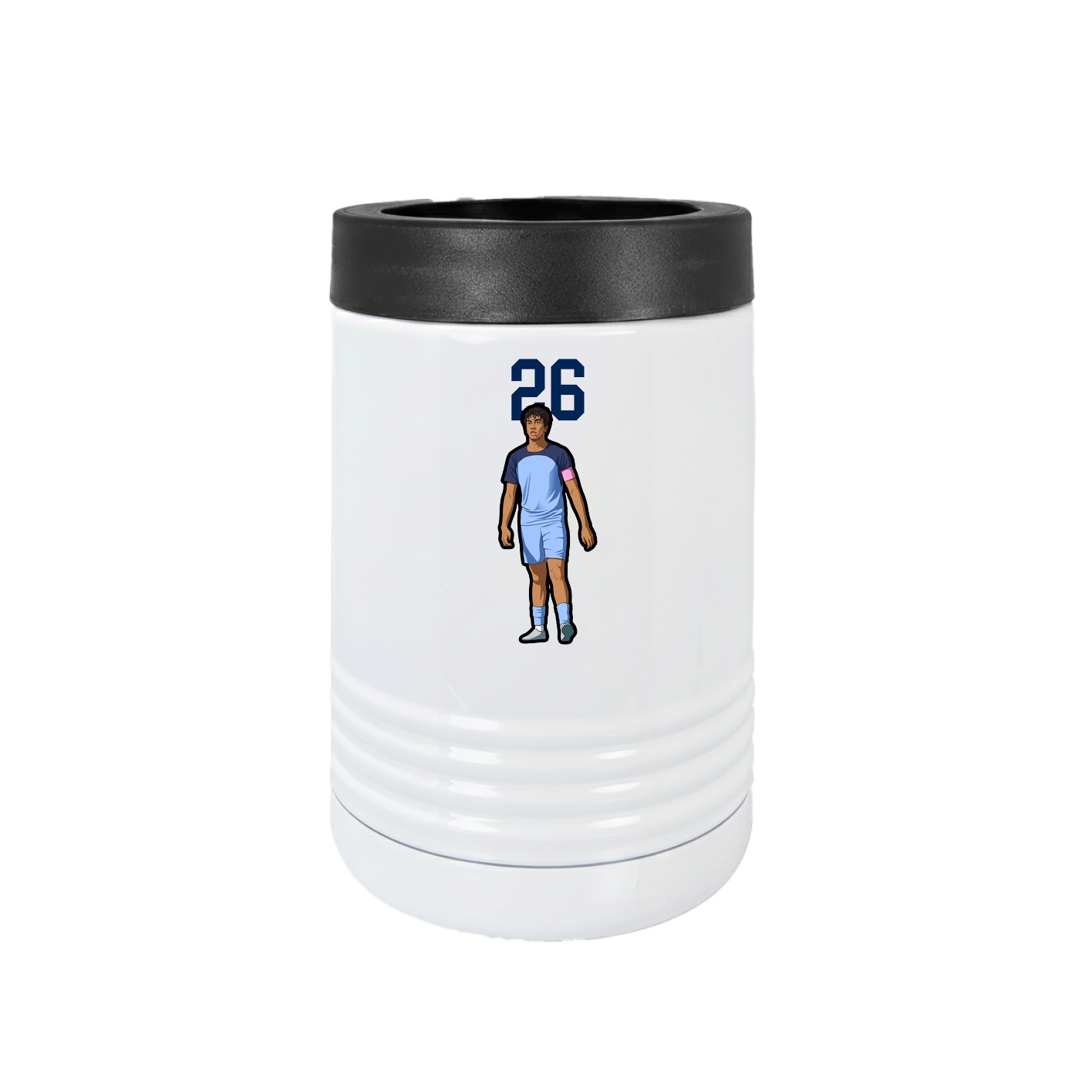 Beverage Holder — Number Top in White
