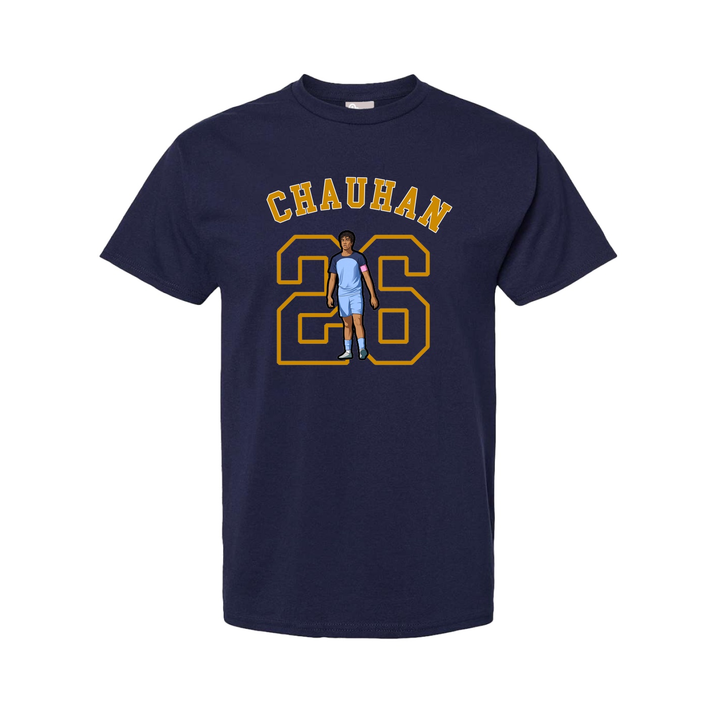 Youth Tee — Shirsey Arch in Navy