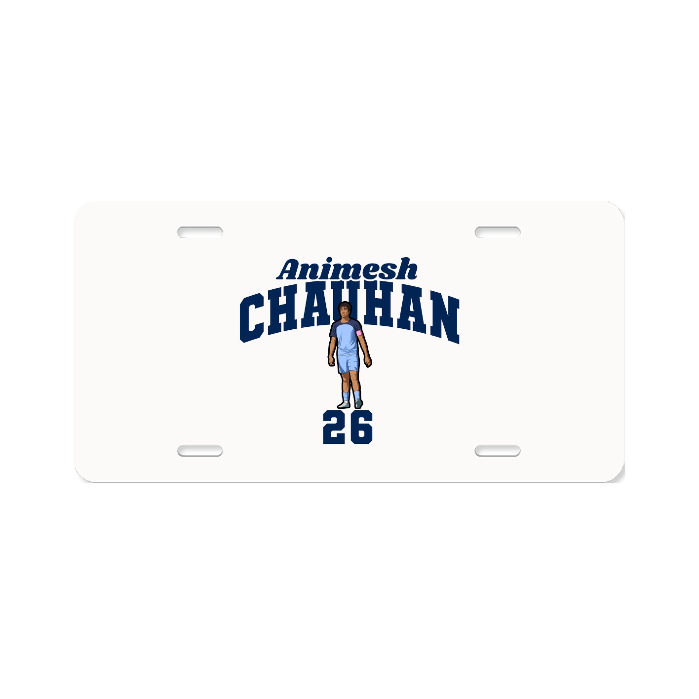 License Plate — Signature Arch in Classic