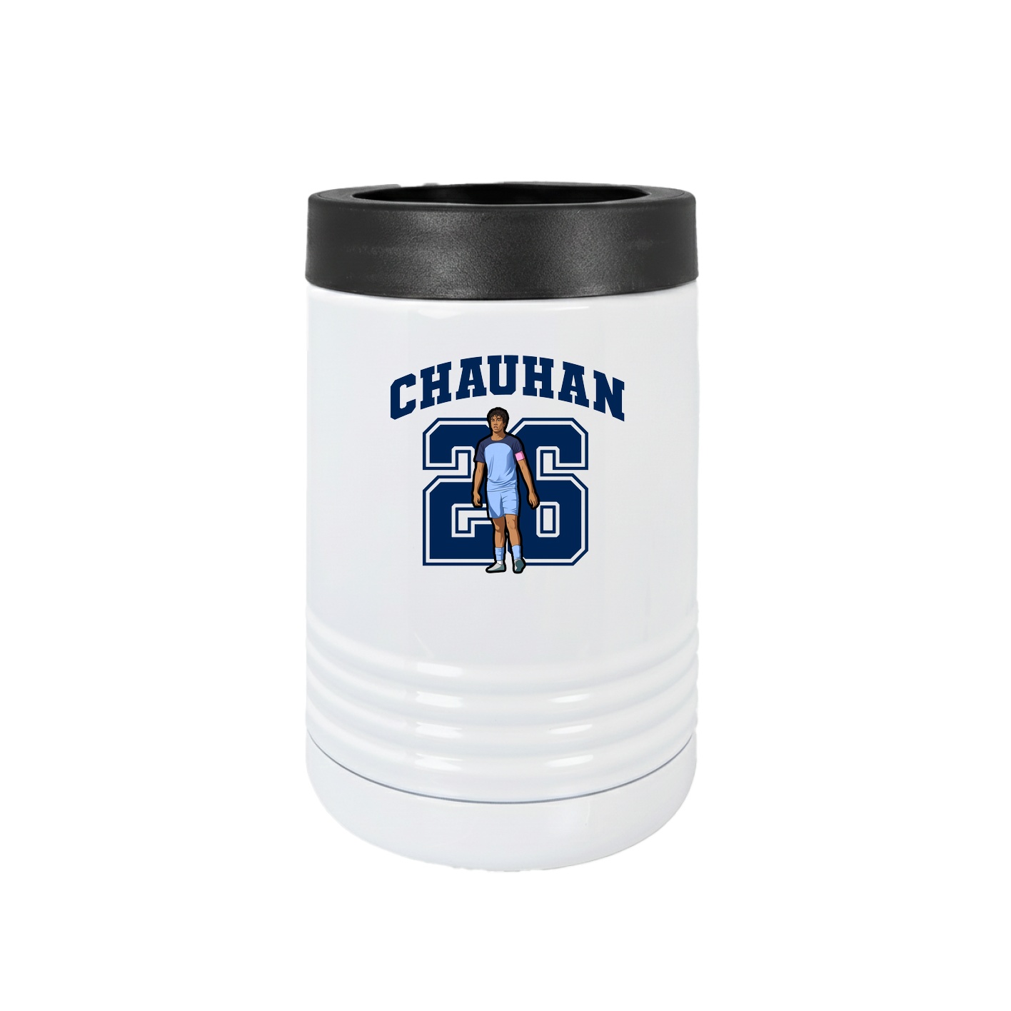 Beverage Holder — Number in White