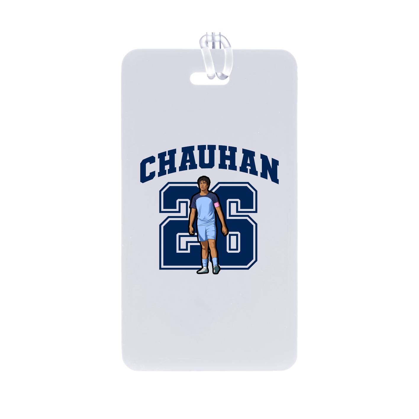Bag Tag — Number in Classic
