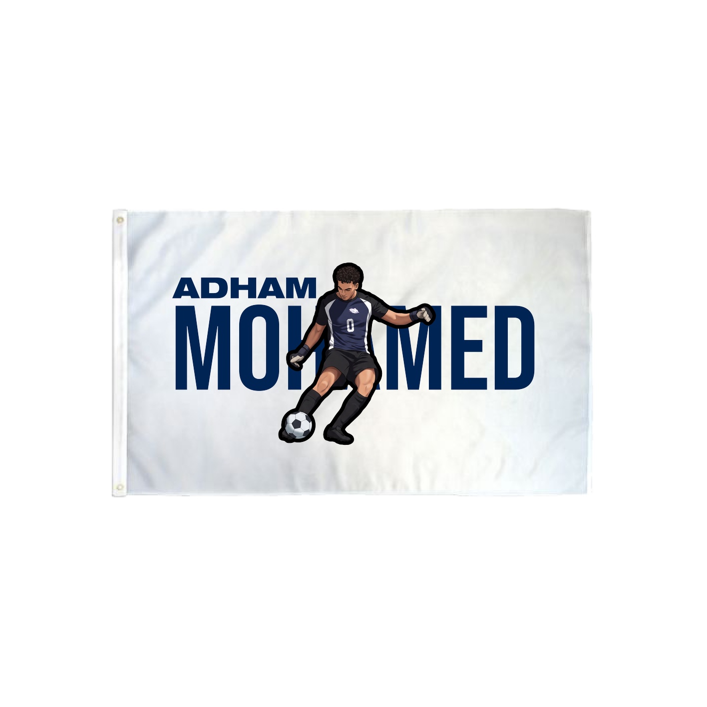 3x5 Flag — Player Name in Classic