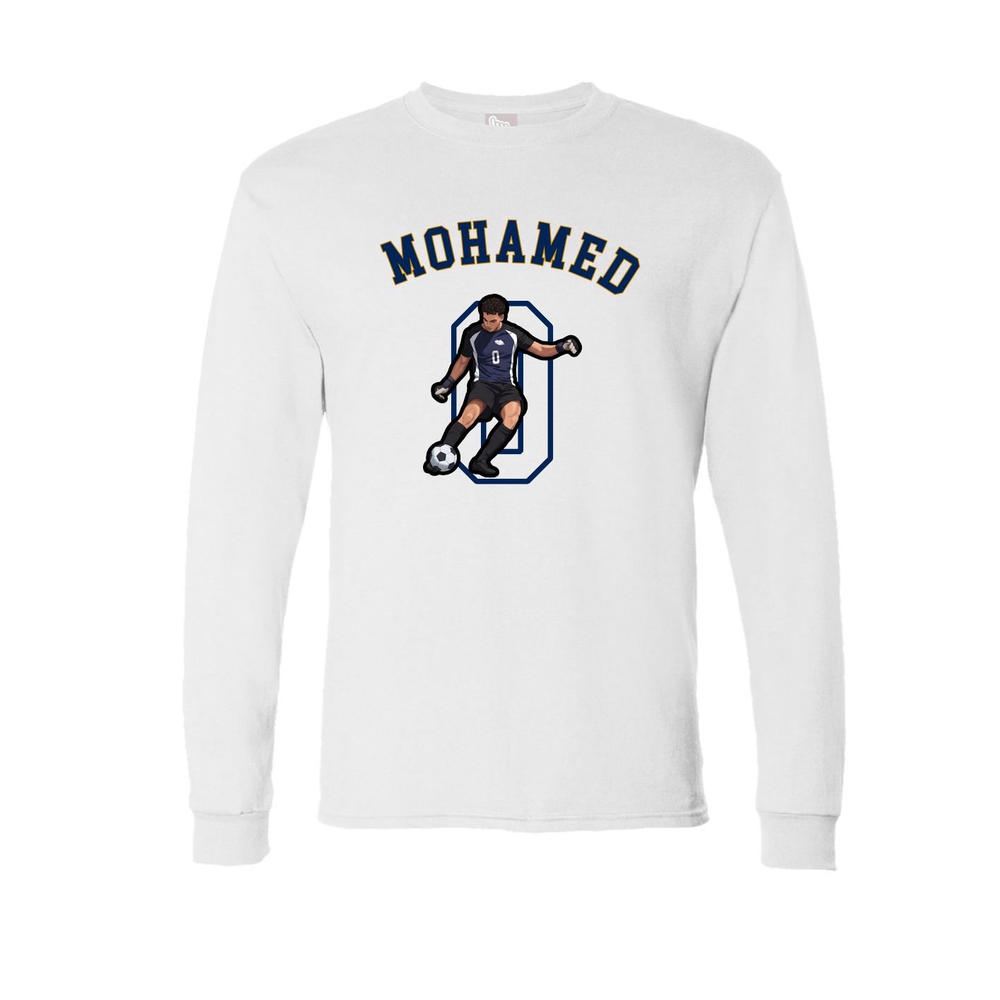 Long Sleeve Tee — Shirsey Arch in White