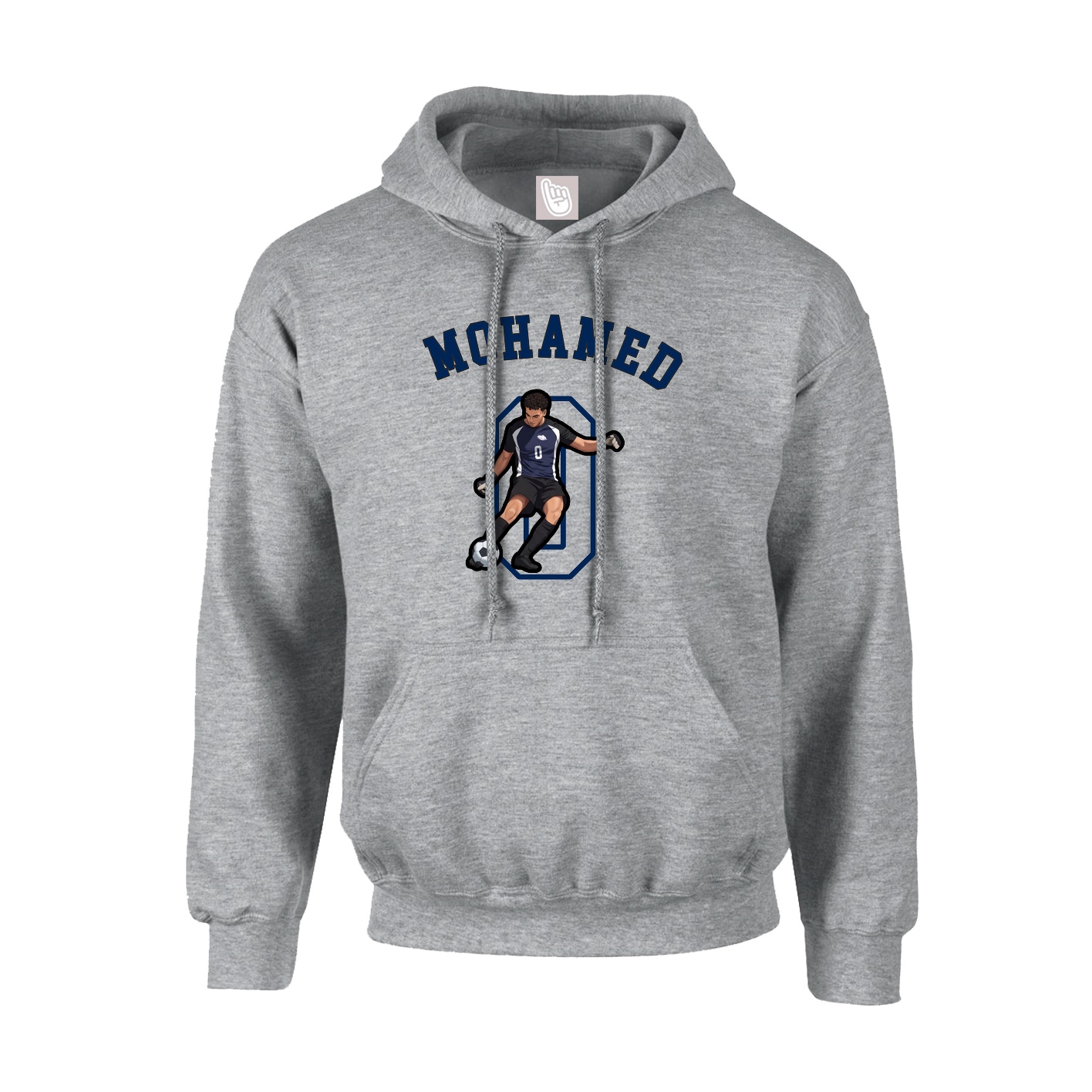 Youth Hoodie — Shirsey Arch in Grey
