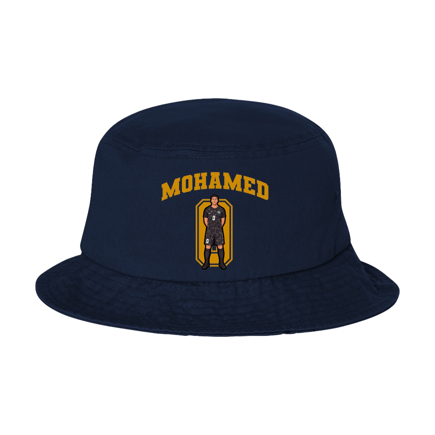 Bucket Cap — Number in Navy