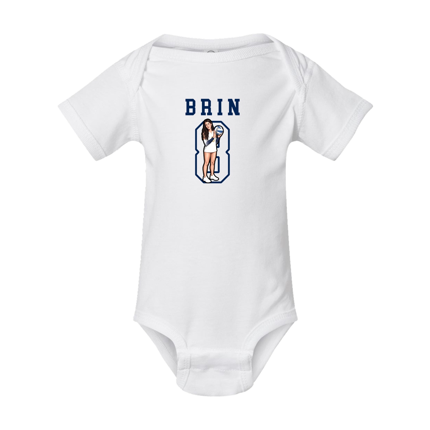 Baby Onesie — Shirsey in White