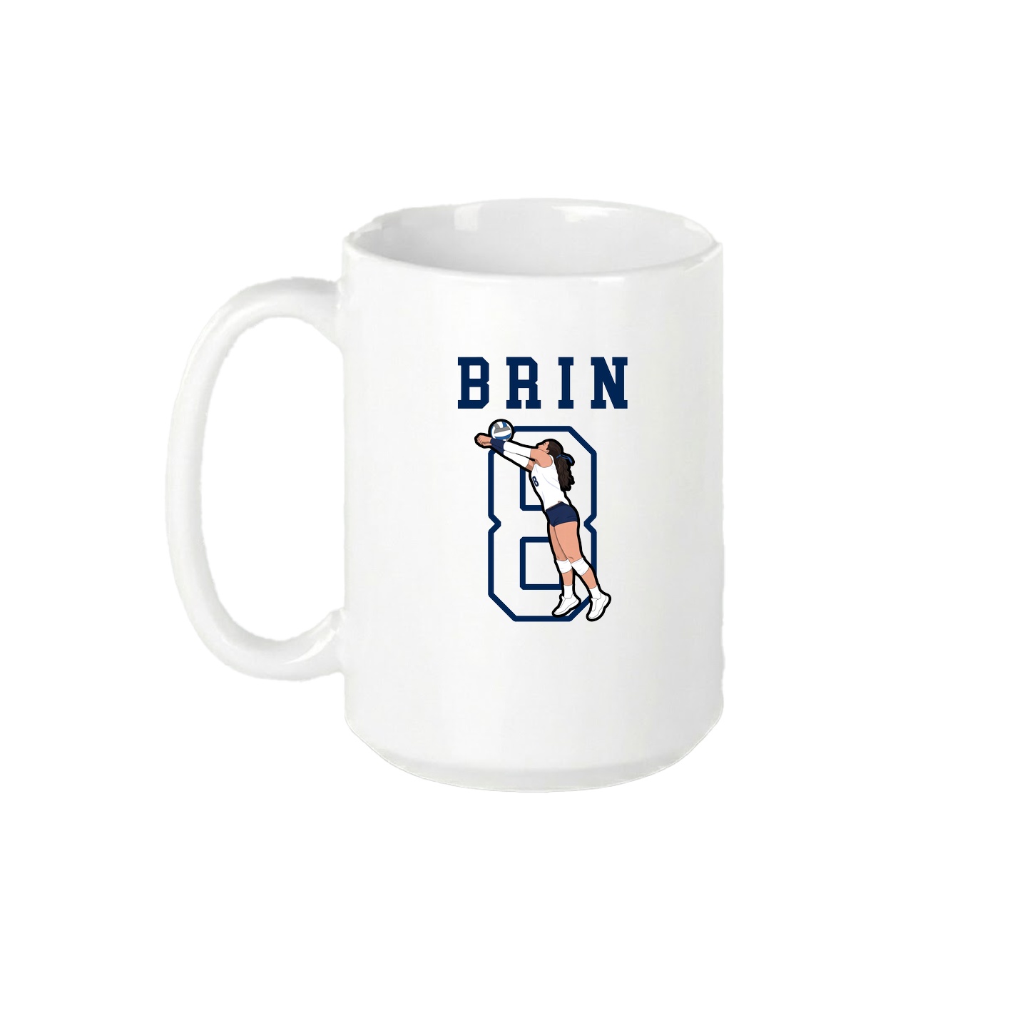 15oz Coffee Mug — Shirsey in White