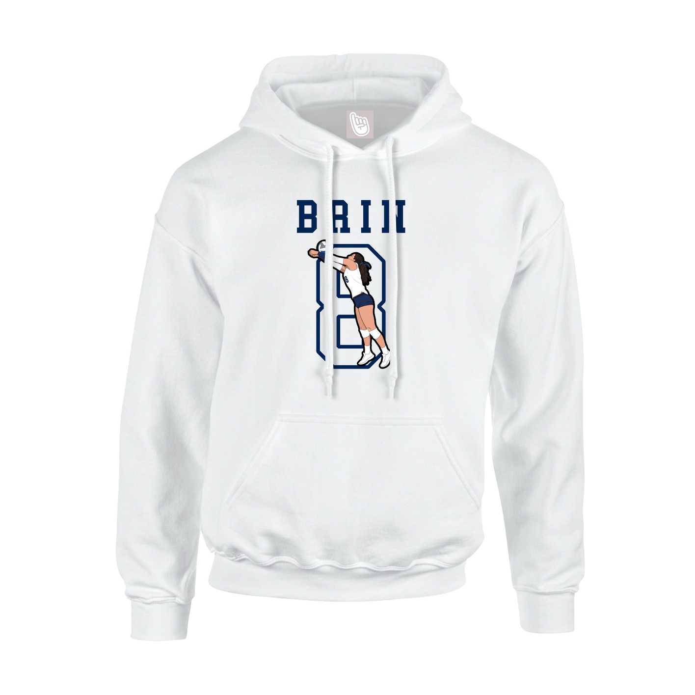 Youth Hoodie — Shirsey in White