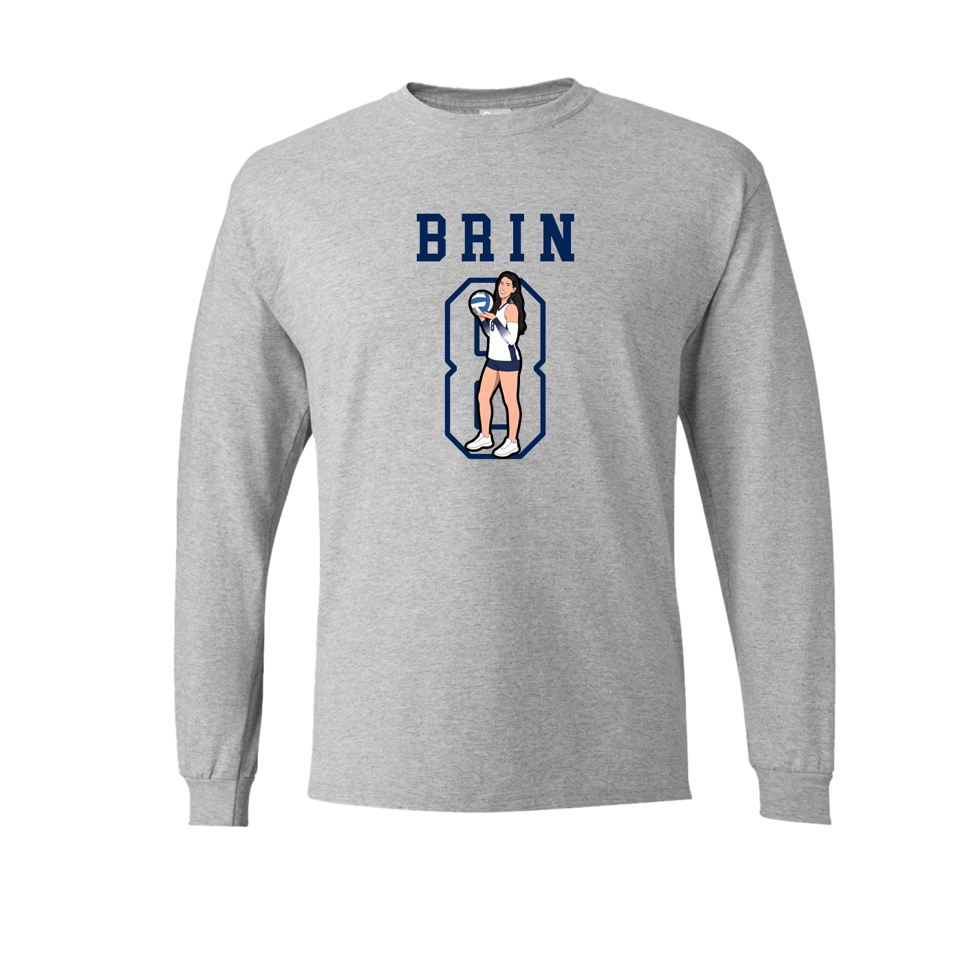 Long Sleeve Tee — Shirsey in Grey