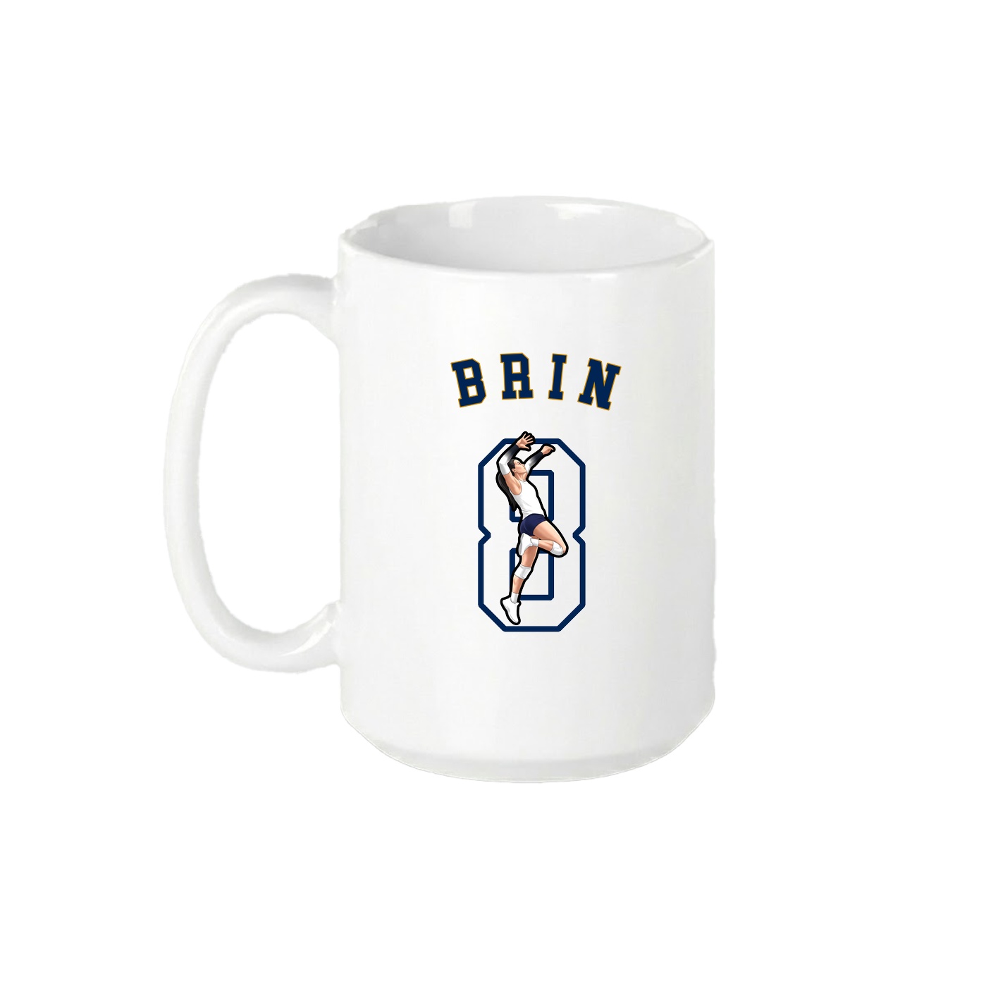 15oz Coffee Mug — Shirsey Arch in White