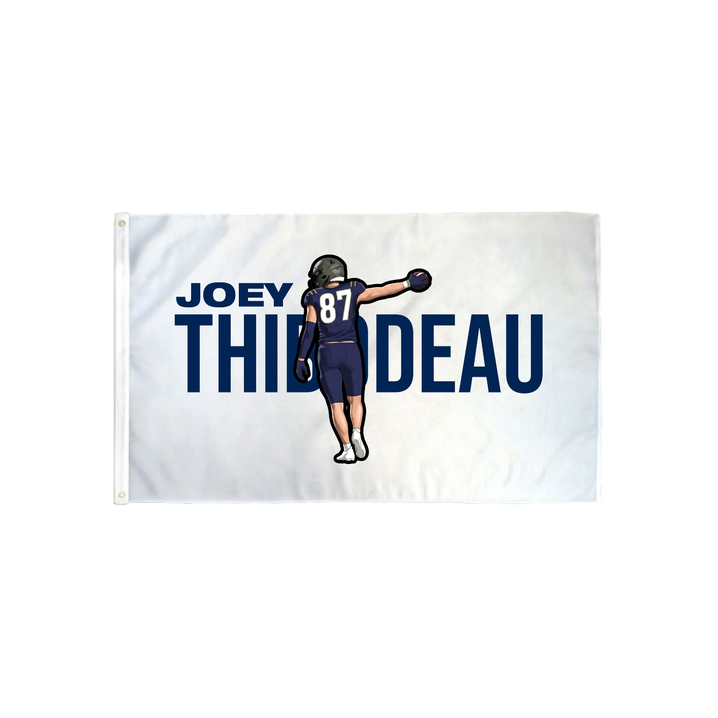 3x5 Flag — Player Name in Classic