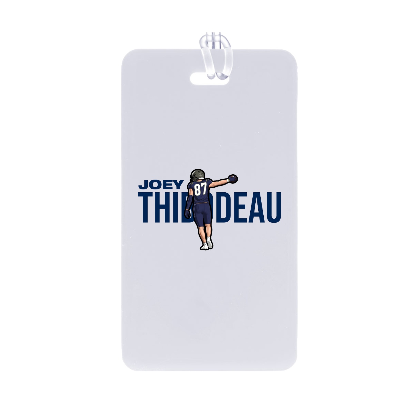 Bag Tag — Player Name in Classic