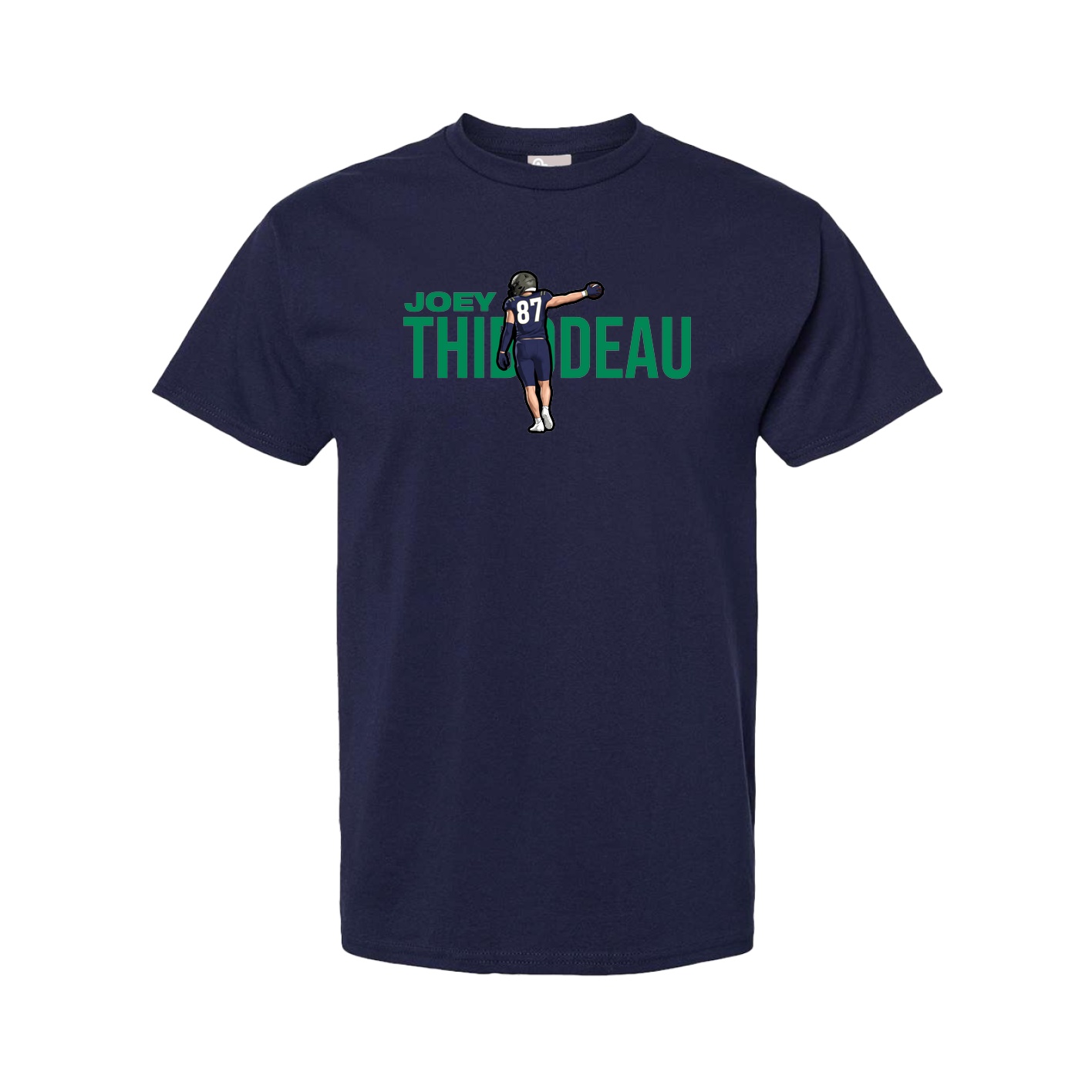 Tee — Player Name in Navy