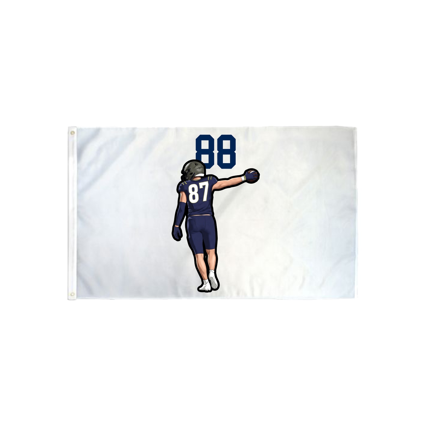 3x5 Flag — Number Top in Classic