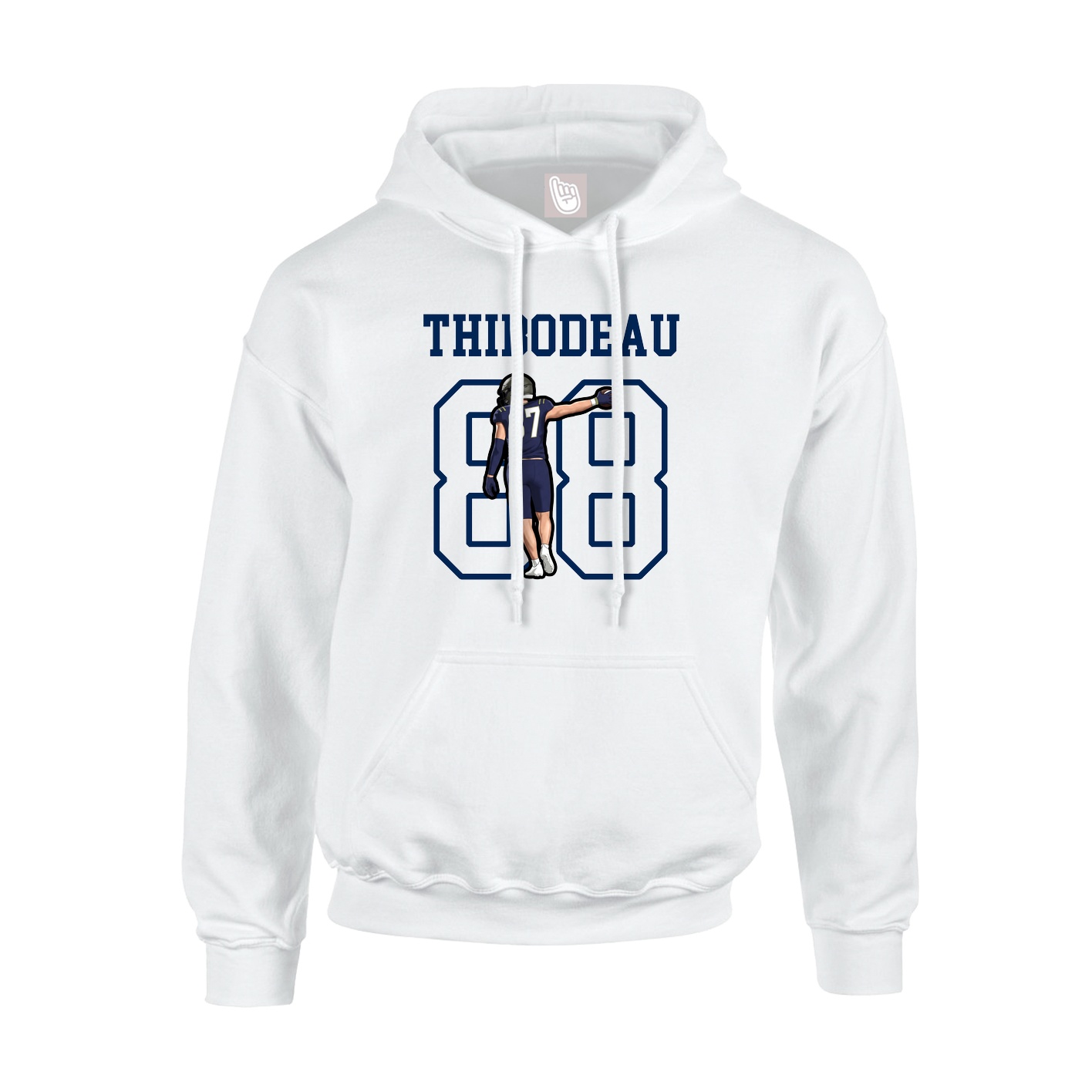 Youth Hoodie — Shirsey in White