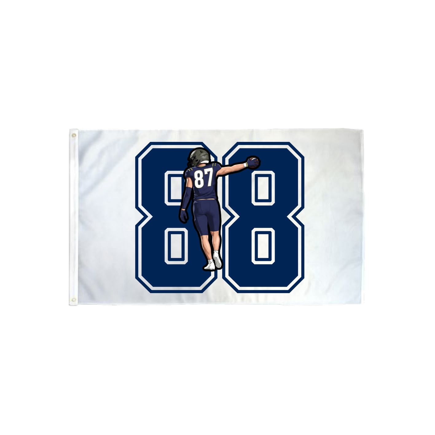 3x5 Flag — Number in Classic
