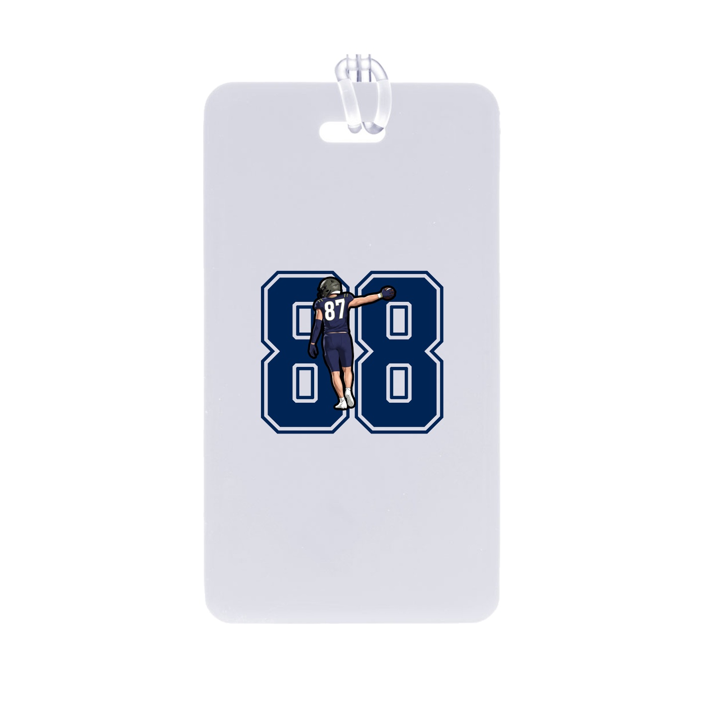 Bag Tag — Number in Classic