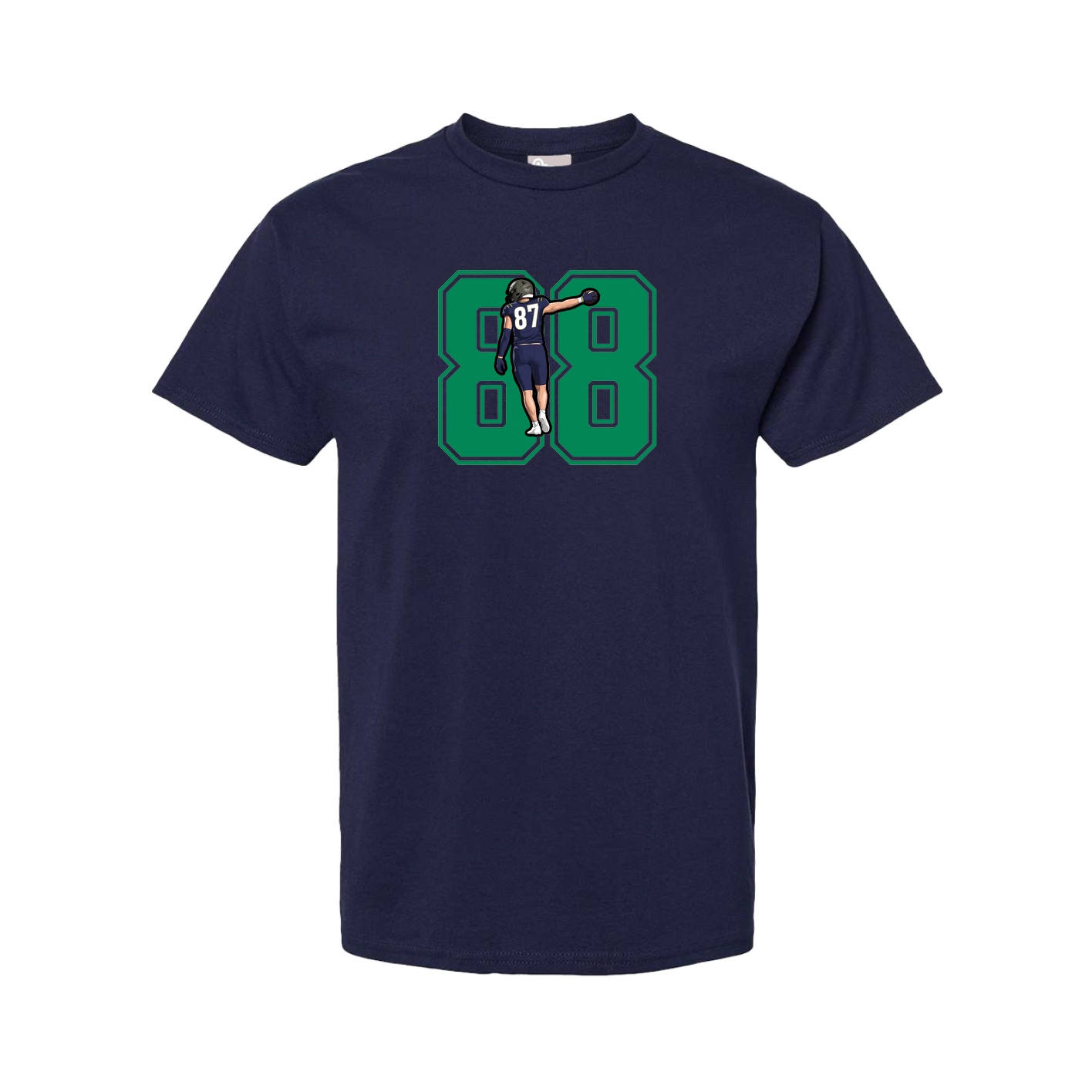 Tee — Number in Navy
