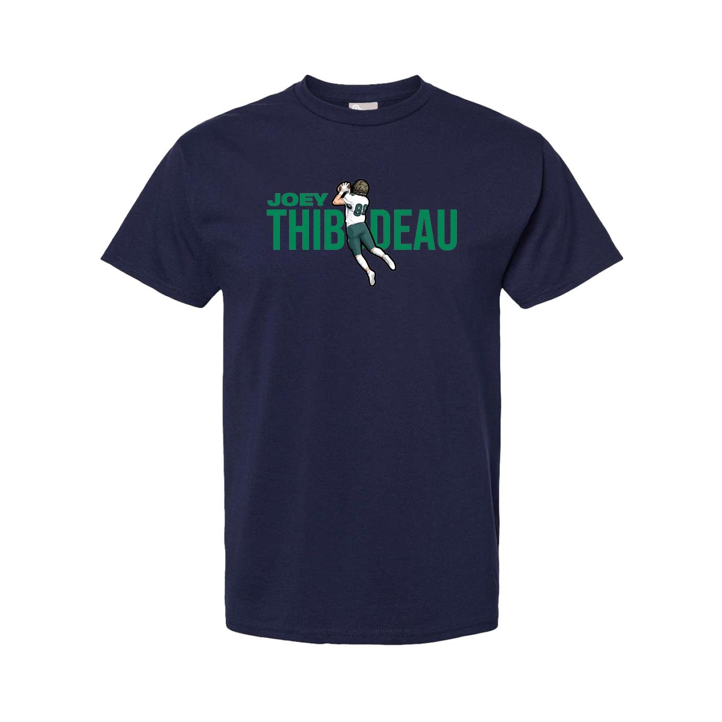 Youth Tee — Player Name in Navy