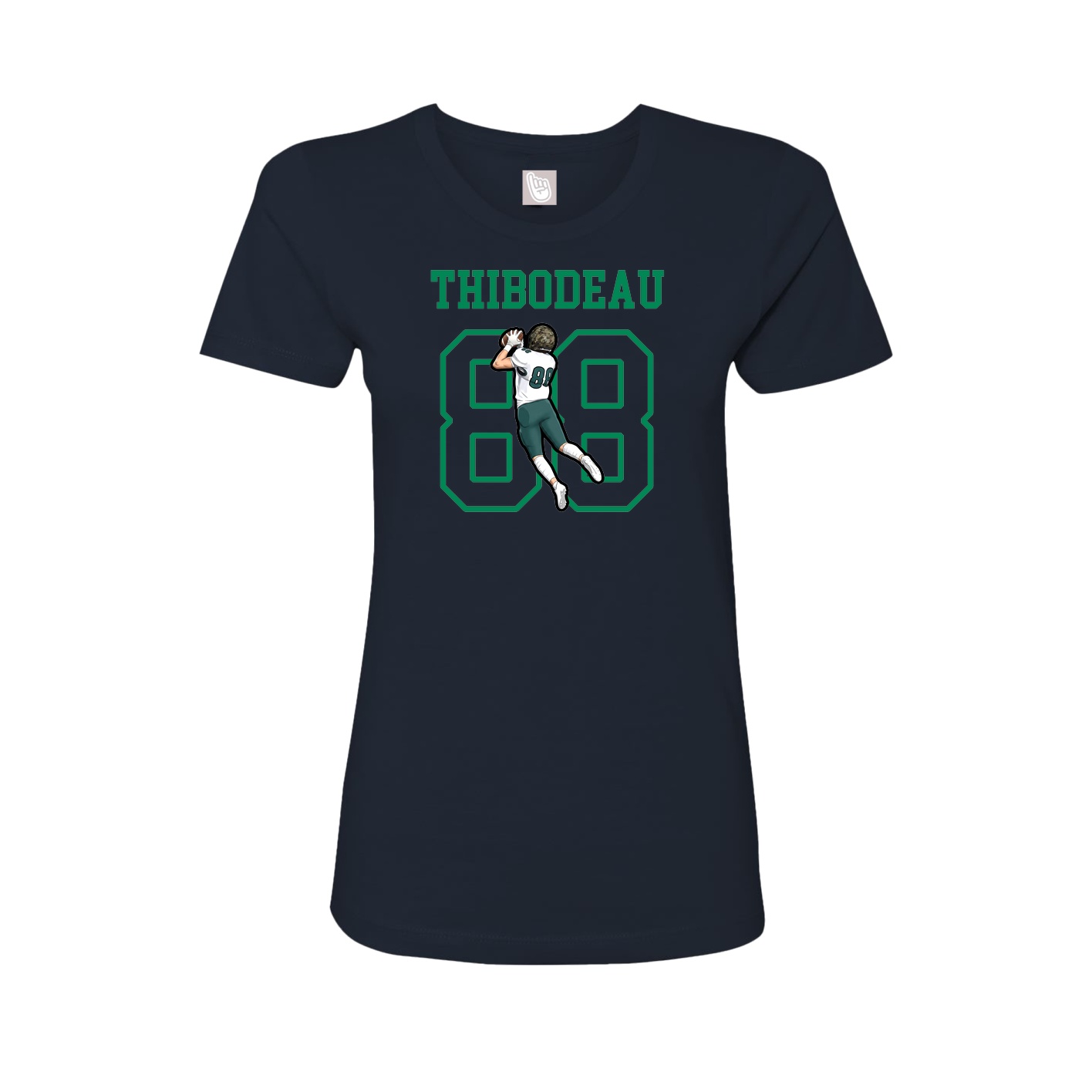 Fitted Women's Tee — Shirsey in Navy
