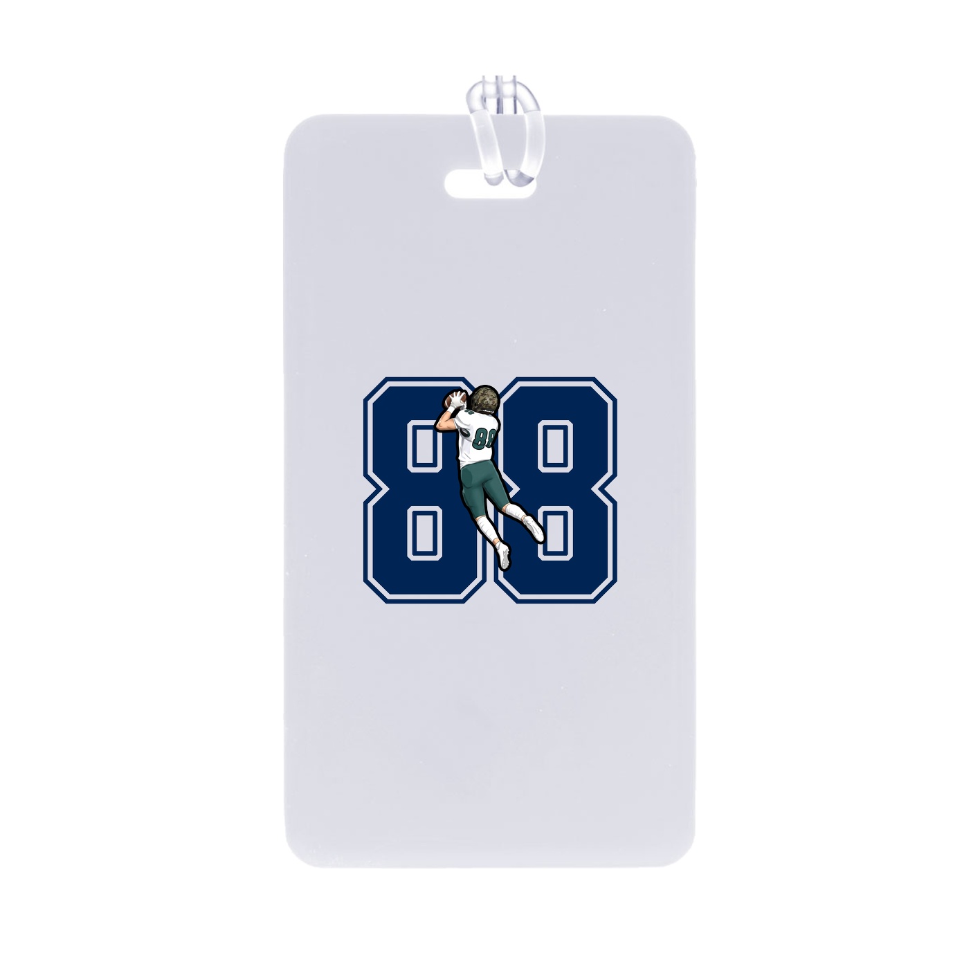 Bag Tag — Number in Classic
