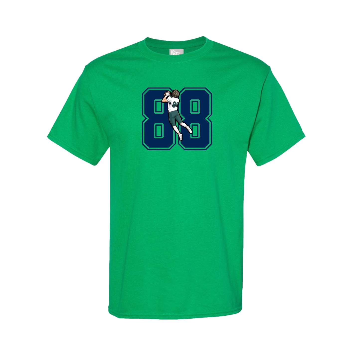 Tee — Number in Green