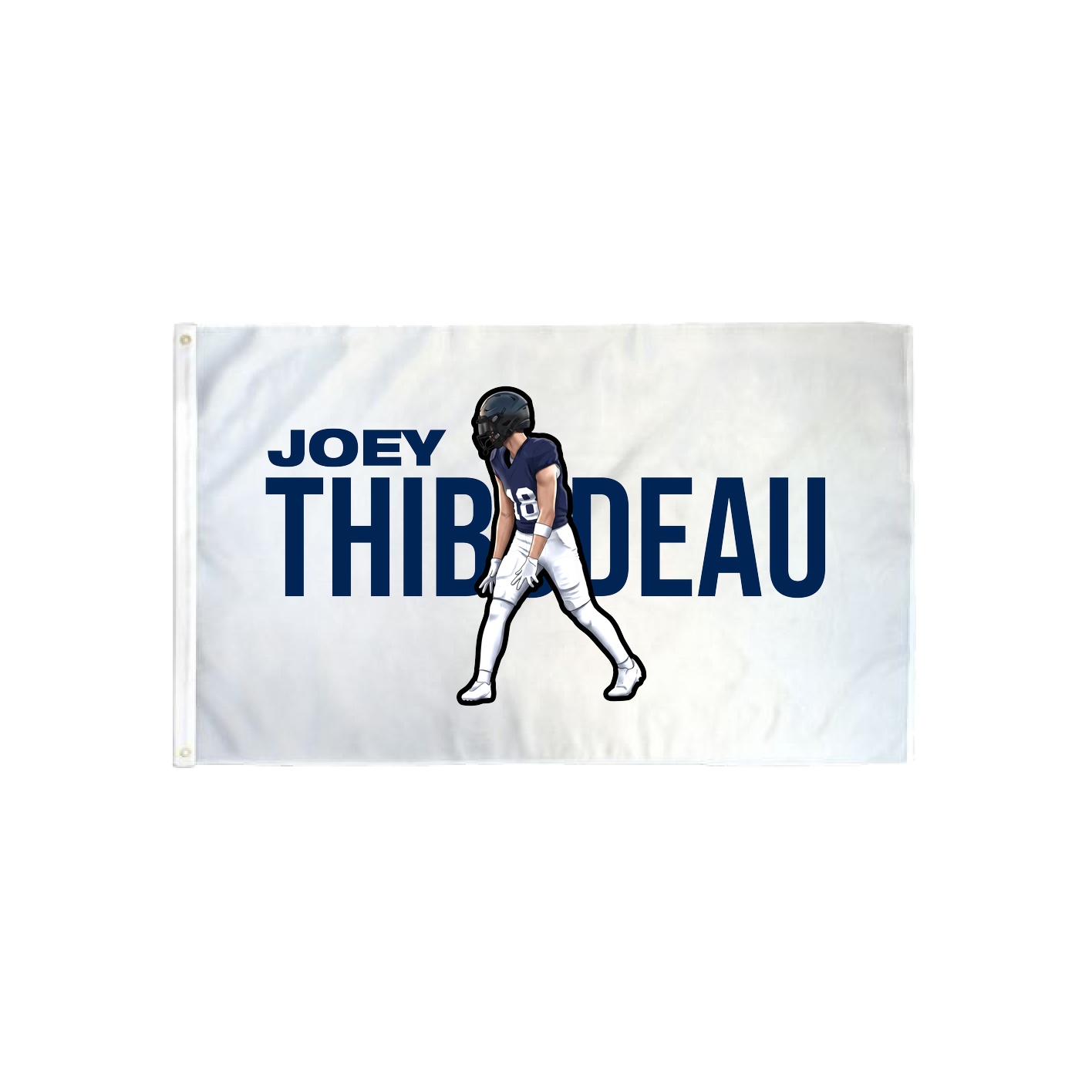 3x5 Flag — Player Name in Classic