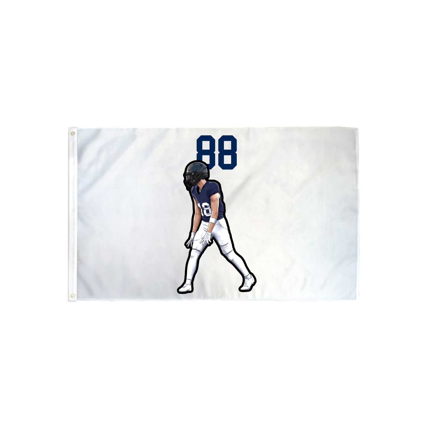 3x5 Flag — Number Top in Classic