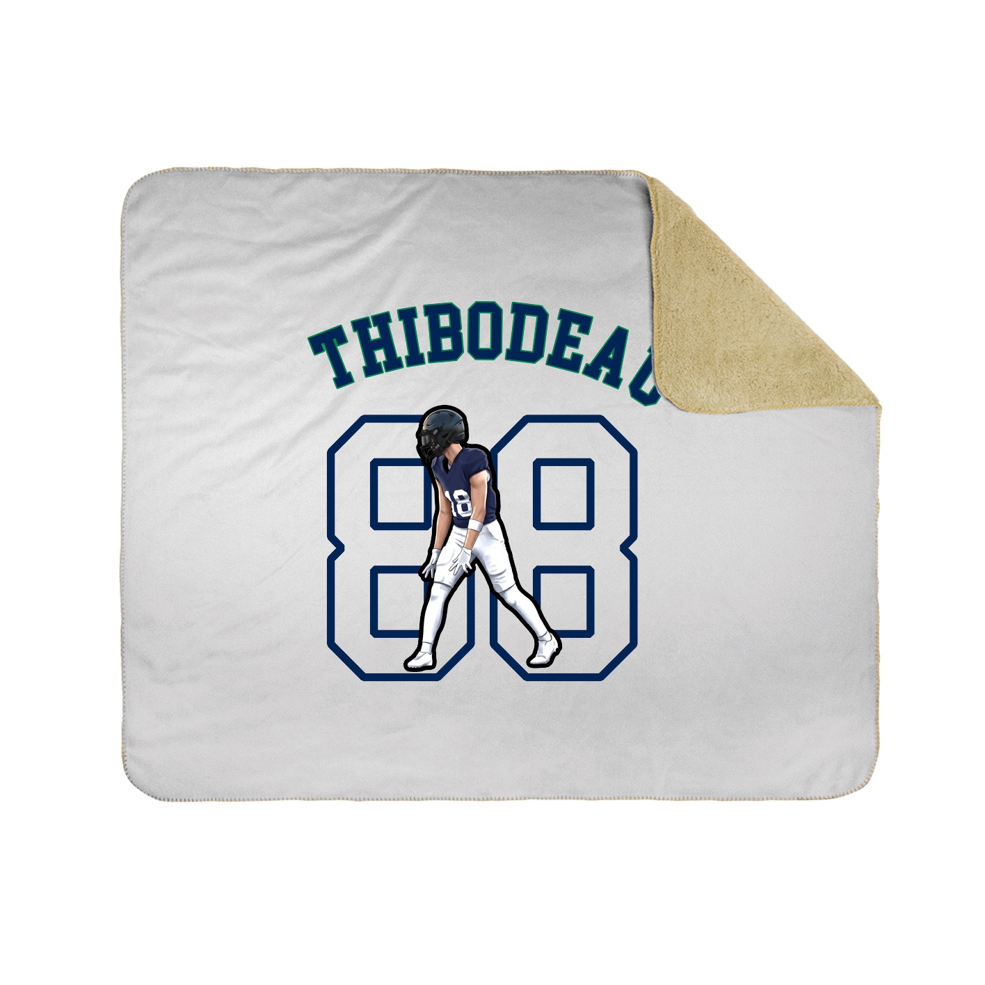 Throw Blanket — Shirsey Arch in White