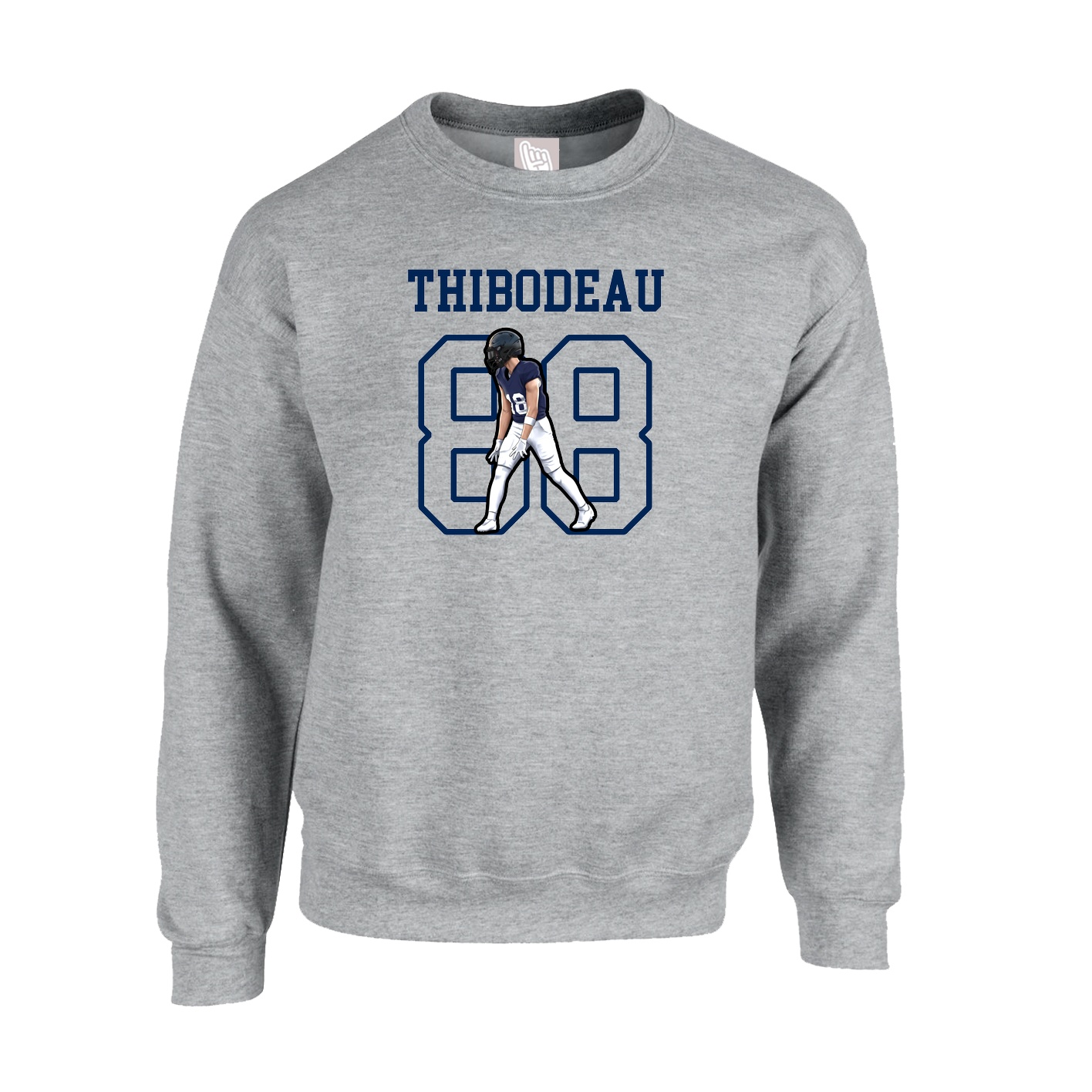 Fleece Crew — Shirsey in Grey