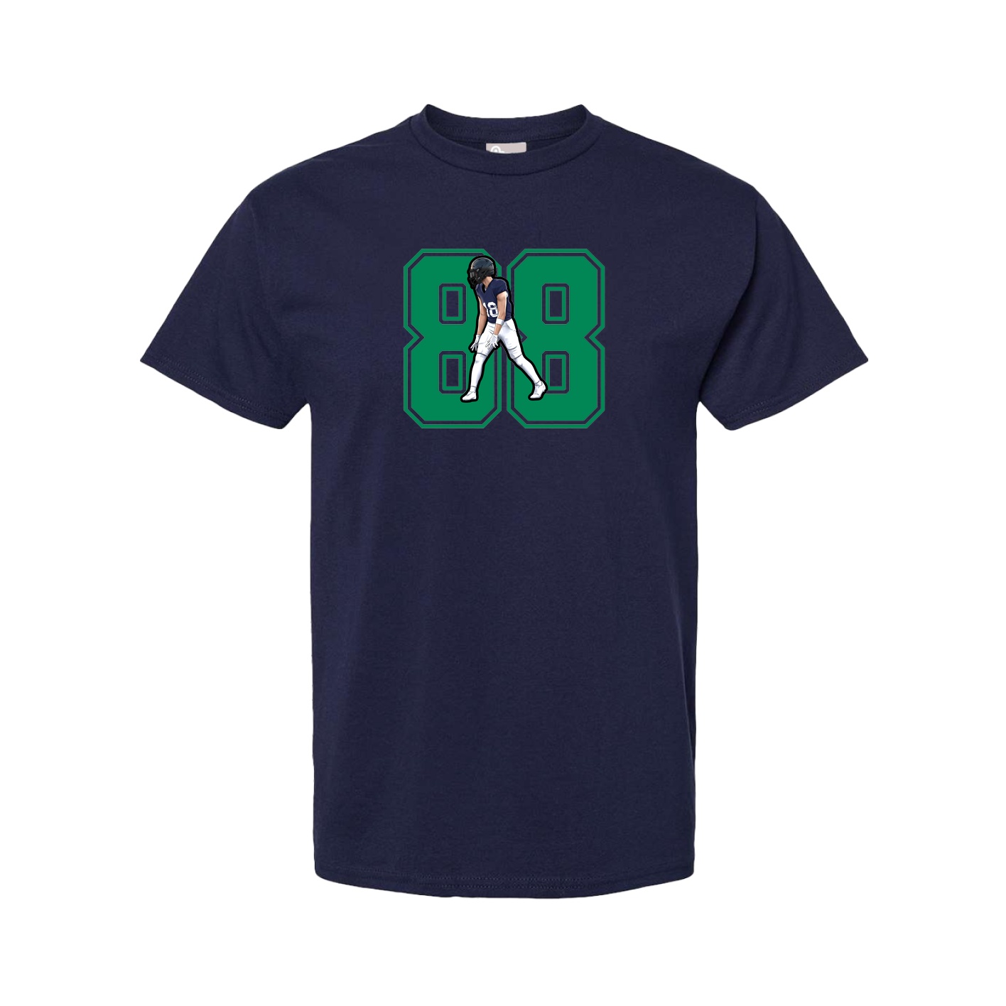 Tee — Number in Navy