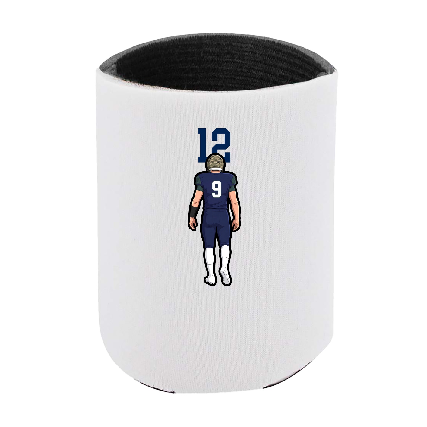 Can Holder — Number Top in White
